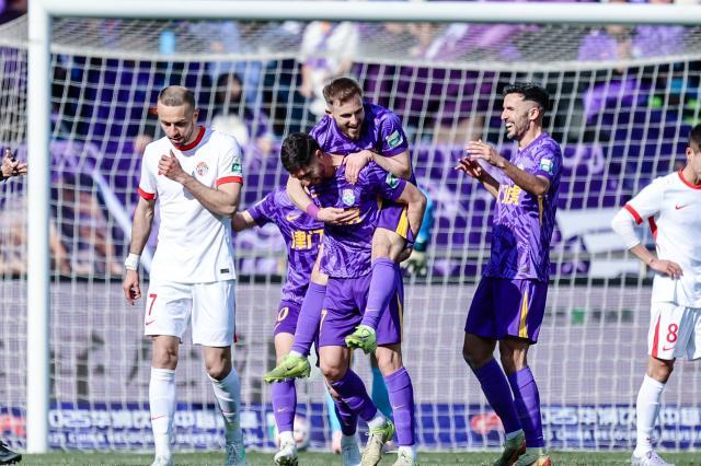 华体会官网-【中超】罗斯破门金洋洋林创益染红 津门虎1比0海牛